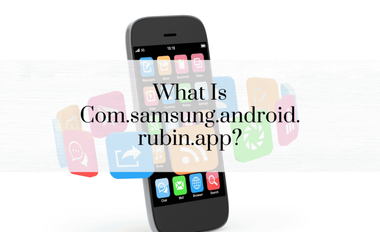 What Is Com.samsung.android.rubin.app?